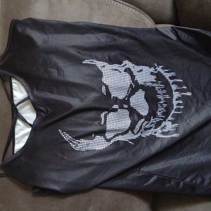 Halloween Skull silky Tank Top